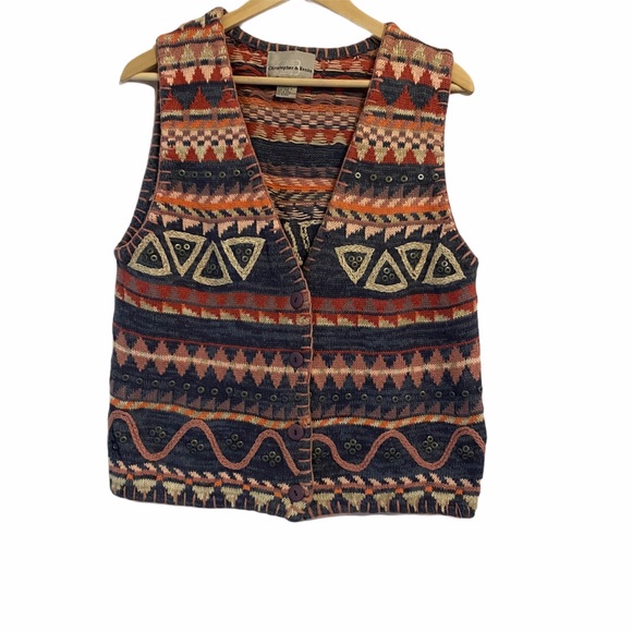 grandma sweater vest